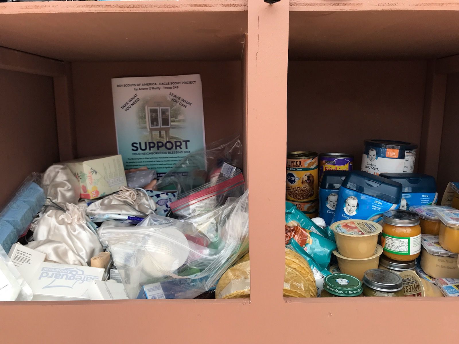 Blessing Box opened at Cabarrus Health Alliance